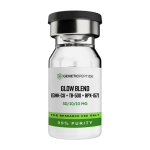 Glow Blend (GHK-CU + TB-500 + BPC-157) – 50/10/10/Blend Vial
