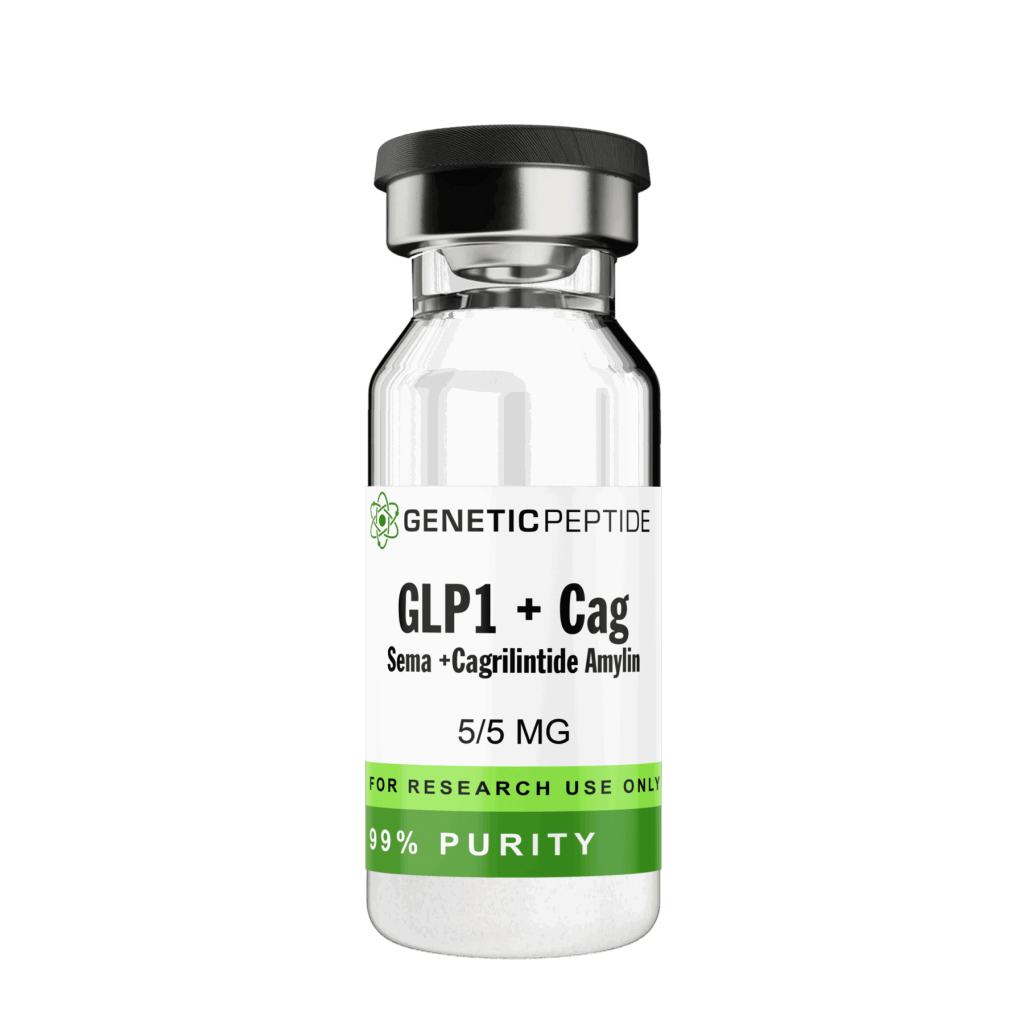GLP1+ Cag (GLP-1 (S) + Cagrilintide Amylin) – 5/5mg Blend Vial