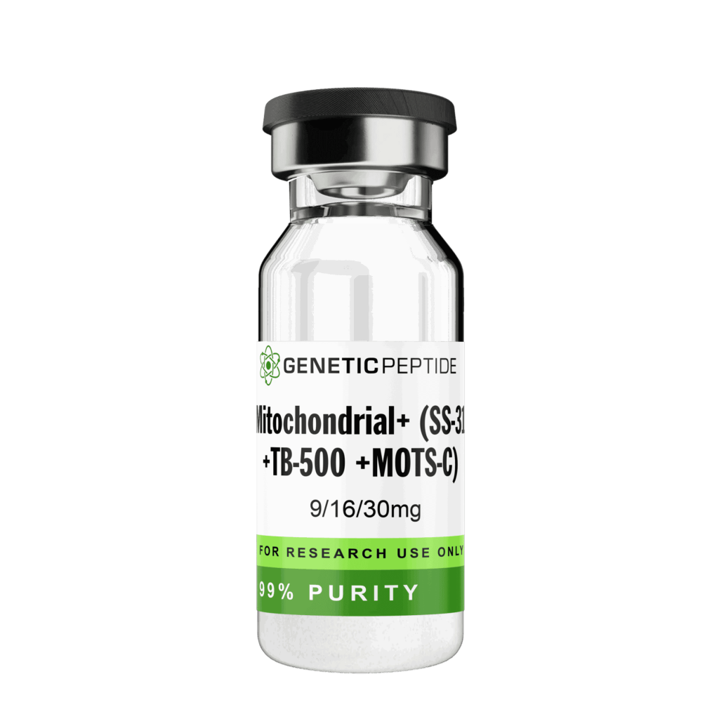 Mitochondrial+ (SS-31 +TB-500 +MOTS-C) – 9/16/30mg Blend Vial